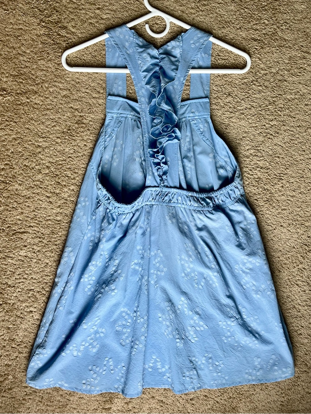 Celandine Ruffle-Back Apron
Mini Dress - Picture 4 of 5